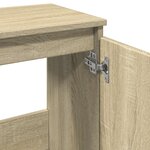 vidaXL Armoire de bain chêne sonoma 58x33x60 cm bois d'ingénierie