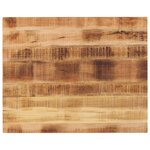 vidaXL Dessus de table rectangulaire bois massif de manguier brut