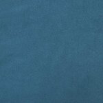 vidaXL Cadre de lit sans matelas bleu foncé 140x210 cm velours