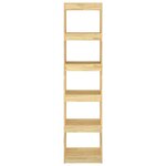 vidaXL Bibliothèque/Séparateur de pièce 40x30x167 5 cm pin massif