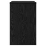 vidaXL Table basse 3 Pièces Chêne noir Bois d'ingénierie