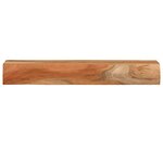 vidaXL Étagères murales 2 Pièces 60x17x8 cm bois massif d'acacia