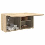 vidaXL Armoire murale de bain chêne sonoma 60x25x30 cm bois ingénierie