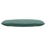 vidaXL Coussin de Dos Vert Mer 120 x 50 cm Tissu en velours côtelé