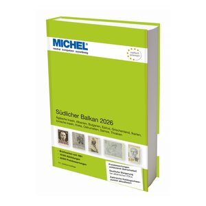 Catalogue de cotation Michel timbres des Balkans du Sud 2026.