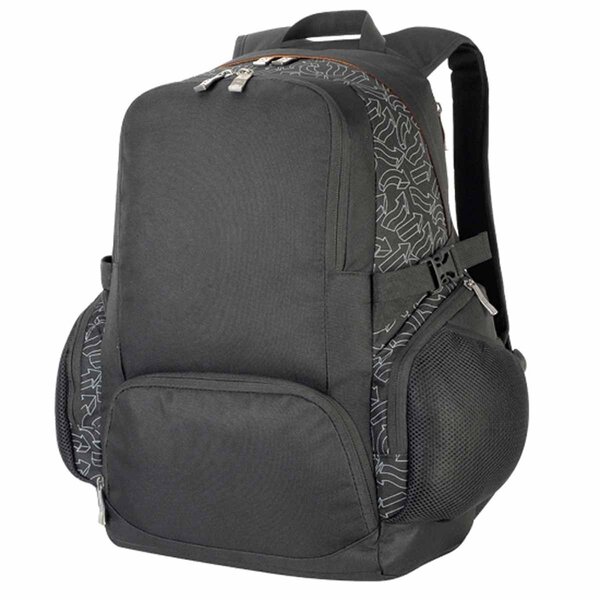 Sac à dos loisirs - 30 L - 7700 - noir - compartiment ordinateur