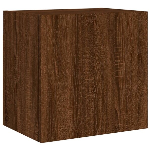 vidaXL Meuble TV mural chêne marron 40 5x30x40 cm bois d'ingénierie