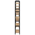 vidaXL Étagère chêne artisanal 156 x 25 x 167.5 cm Bois d'ingénierie