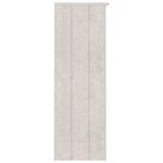 vidaXL Dessus de buffet HAMAR Blanc 85x35x100 cm Bois de pin massif