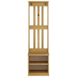 vidaXL Portemanteau SANDNES 45x40x159 5 cm bois massif pin