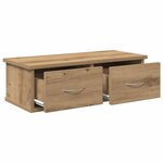 vidaXL Armoire murale chêne artisanal 60x26x18 5 cm bois d'ingénierie