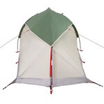 vidaXL Tente de camping à dôme 1 personne vert imperméable