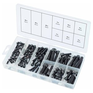 Ks tools assortiment de vis hexagonales 106 pcs métrique