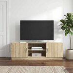 vidaXL Meuble TV Chêne Sonoma 150 x 31 x 47 cm Bois d'ingénierie