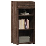 vidaXL Buffet chêne marron 40x42 5x93 cm bois d'ingénierie