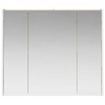 vidaXL Armoire Miroir de Salle de Bain Chêne Sonoma