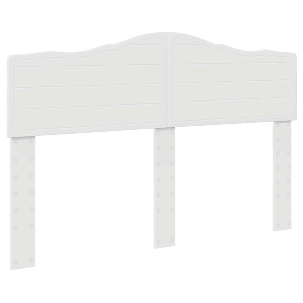 vidaXL Tête de lit Blanc Brillant 140 cm Bois d'ingénierie