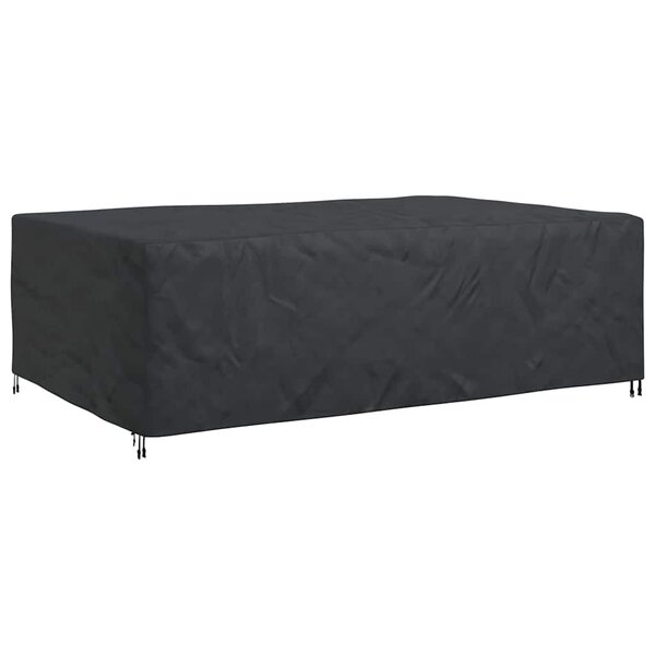 vidaXL Housse pour mobilier d'extérieur Noir 300 x 200 x 90 cm 420D