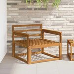 vidaXL Sofa de milieu extérieur Naturel