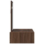 vidaXL Table de Toilette Marron 60 x 40 x 70 cm Bois d'ingénierie
