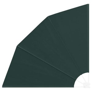 vidaXL Écran de confidentialité pour balcon Vert foncé 160 x 160 cm