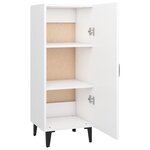 vidaXL Buffet Blanc 34 5x34x90 cm Bois d'ingénierie