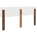 vidaXL Tête de lit Bois Ancien 200 cm Bois d'ingénierie