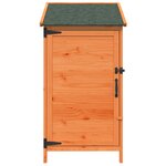 vidaXL Abri de jardin Marron 59 x 56 x 113 5 cm Bois d'ingénierie