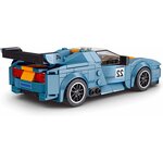 Mould King 27005 - 918 RSR Mini Sports Car avec vitrine