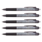 Stylo roller rétractable Frixion Ball Clicker 0 50 mm Noir x 5 PILOT