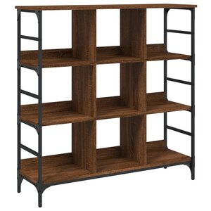 vidaXL Buffet chêne marron 102x32x103 5 cm bois d'ingénierie