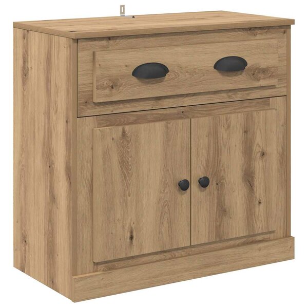 vidaXL Haut Armoire avec tiroir Chêne artisanal 70 x 35 5 x 67 5 cm