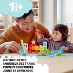 Lego 10954 duplo le train des chiffres - apprendre a compter jeux éducatif 1.5 an  cadeau jouet bébé ou set d'apprentissage