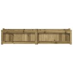 vidaXL Jardinières 2 Pièces bois de pin imprégné