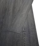 vidaXL Dalles de plancher PVC autoadhésif 5 21 m² 2 mm noir et blanc