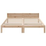 vidaXL Cadre de lit sans matelas 160x200 cm bois massif de pin