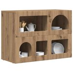 vidaXL Buffet Chêne artisanal 80 5 x 35 x 59 cm Bois d'ingénierie