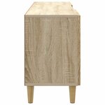 vidaXL Meuble TV Chêne Sonoma 150 x 31 x 50 cm Bois d'ingénierie