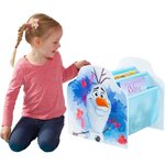 DISNEY FROZEN Bibliotheque a pochettes  La Reine des Neiges - Rangement de livres pour chambre d'enfants - Bleu