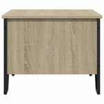 vidaXL Table basse chêne sonoma 100x51x40 cm bois d'ingénierie