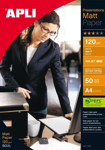 Papier Jet E.Matt 120Gr. 50  Feuilles