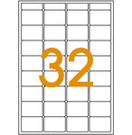 320 Étiquettes Jaune 24X33.5