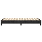 vidaXL Cadre de lit sans matelas noir 120x200 cm velours