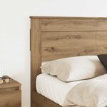 vidaXL Tête de lit Chêne artisanal 160 cm Bois d'ingénierie