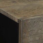 vidaXL Buffet 60x33x75 cm Bois massif de manguier