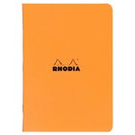 Cahier Piqué Orange - A4 21x29,7 - Ligné - 96 pages