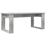 vidaXL Ensemble de tables basses 2 Pièces Gris béton Bois d'ingénierie