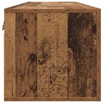 vidaXL Meuble mural Bois ancien 80 x 36.5 x 35 cm Bois d'ingénierie