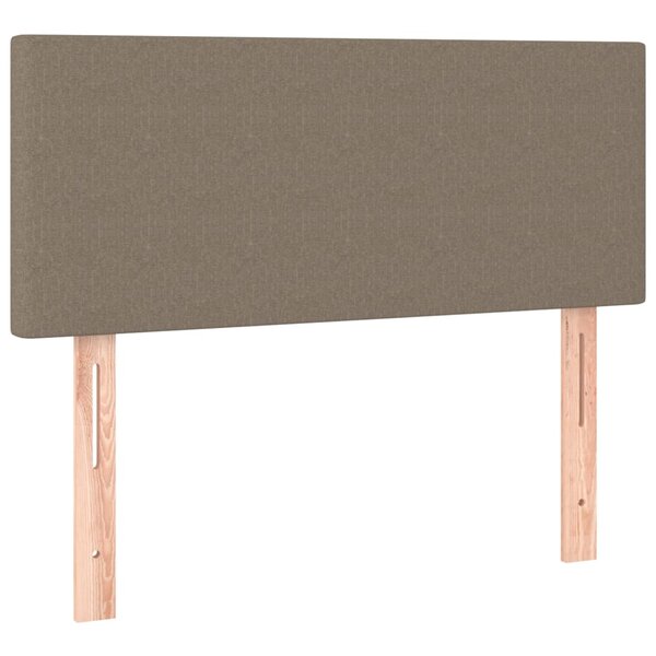 vidaXL Tête de lit Taupe 90x5x78/88 cm Tissu