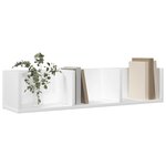 vidaXL Armoire murale blanc 75x18x16 5 cm bois d'ingénierie